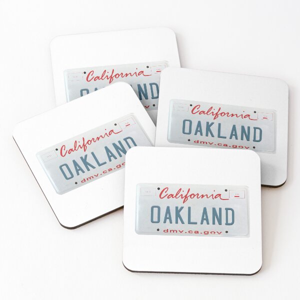 Item preview, Oakland license plate California designed and sold by GPCDesign.