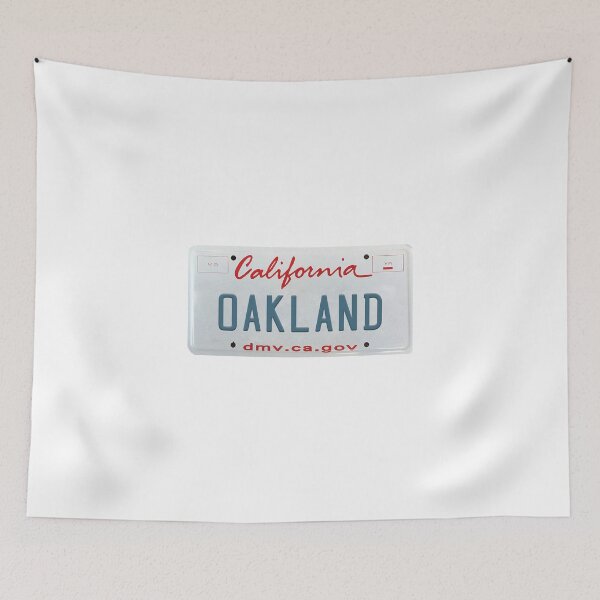 Item preview, Oakland license plate California designed and sold by GPCDesign.