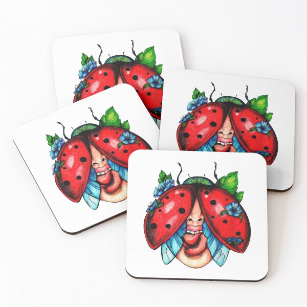 Item preview, Lady bugs designed and sold by duvalmadamefaka.