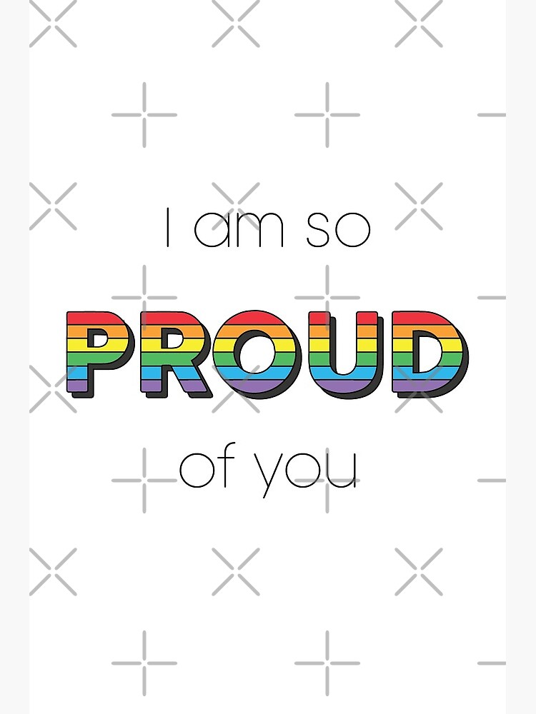 I Am So Proud Of You Greeting Card By Artjoshua Redbubble