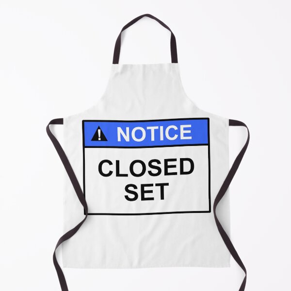 Item preview, Notice Closed Set Sign Design Fashionable and practicle designed and sold by SumoShark.