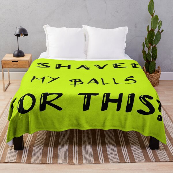 Item preview, I SHAVED MY BALLS FOR THIS? # 5 designed and sold by Achily.