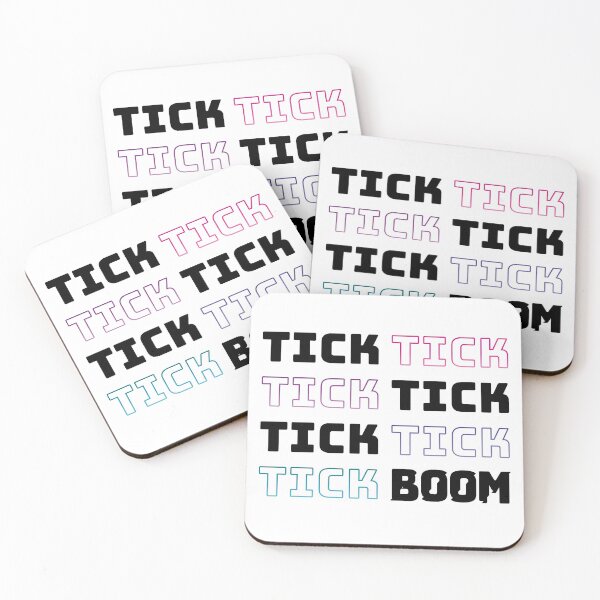 Item preview, Tick Tick Boom (Black) designed and sold by TFeldDesign.
