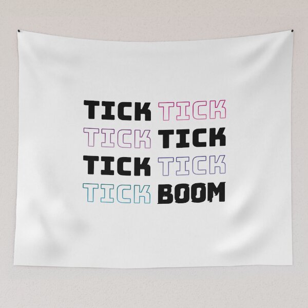 Item preview, Tick Tick Boom (Black) designed and sold by TFeldDesign.