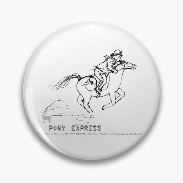 Aperçu de l'œuvre Pony Express créée et vendue par Dawna Morton.
