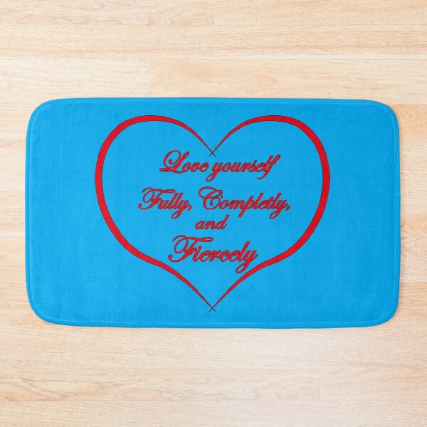Item preview, Love Yourself (Blue) designed and sold by foxandtigersden.