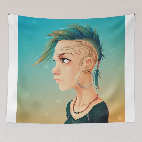 Item preview, Mohawk Girl designed and sold by Sven Ebert.