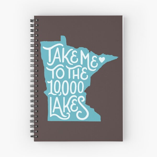 Item preview, Take Me to the 10000 Minnesota Lakes designed and sold by madeadventurous.