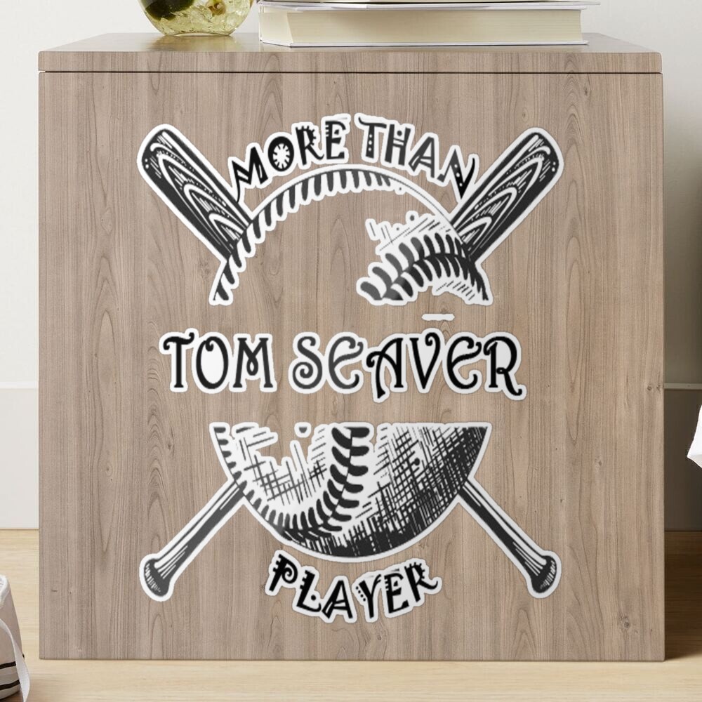 Funny TOM SEAVER MORE THAN PLAYER T-Shirt for Baseball lovers and dad Gift  for son AND FREINDS Sticker for Sale by Creatives4U
