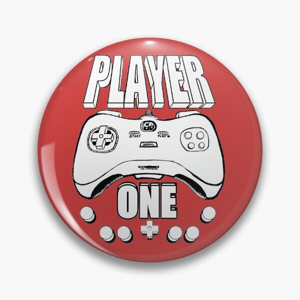 Item preview, PLAYER ONE (PLAYER TWO Variations also available!) designed and sold by potluck.