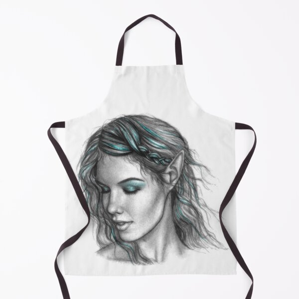 Item preview, Wild Elf Portrait in Teal designed and sold by Brina Williamson.