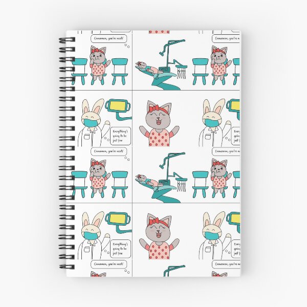 Item preview, Dentist Cat Comic designed and sold by Sari Castro.