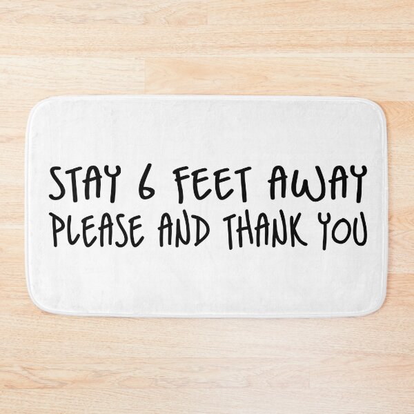 Item preview, Stay 6 Feet Away designed and sold by Maria  Gonzalez.