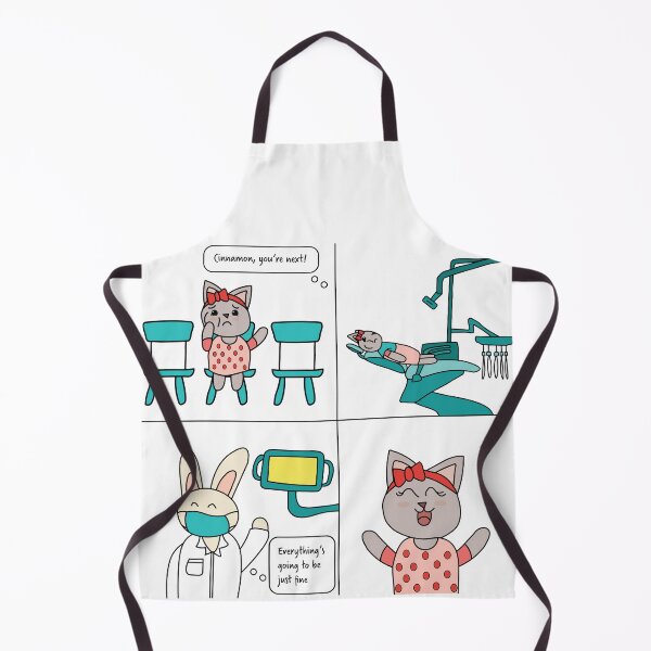 Item preview, Dentist Cat Comic designed and sold by Sari Castro.