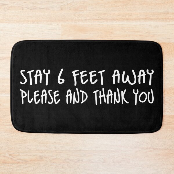 Item preview, Stay 6 Feet Away designed and sold by Maria  Gonzalez.