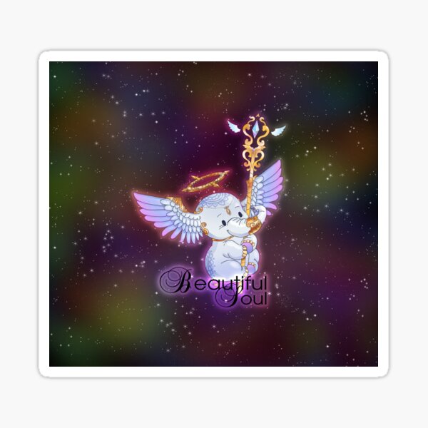 Beautiful Soul Magical Elephant Sticker