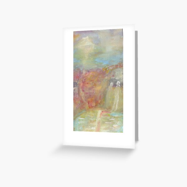 We're all here Greeting Card