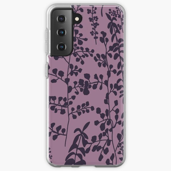 Bella’s Purple Bed Spread Print Samsung Galaxy Soft Case