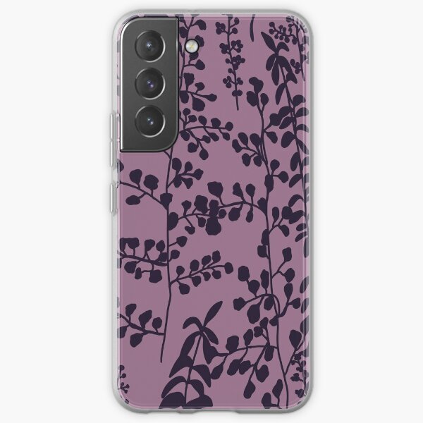 Bellas lila Bettdecke Druck Samsung Galaxy Flexible Hülle