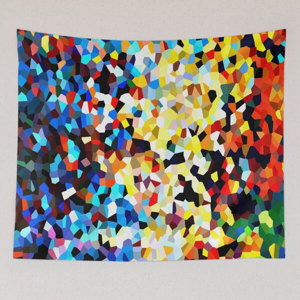 Item preview, Abstract Digitalized Multicolor World designed and sold by Yakdane.