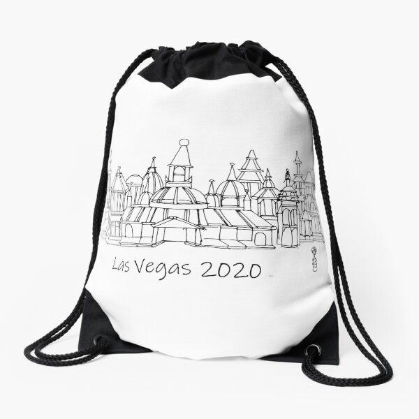 Las Vegas 2020 --- TeresaTown Travel Accessories, Gifts, Clothes, Activities, Luggage and More Drawstring Bag