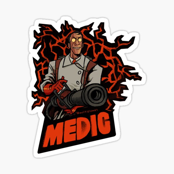 Medic Team Fortress 2  Sticker for Sale by EnoWesker