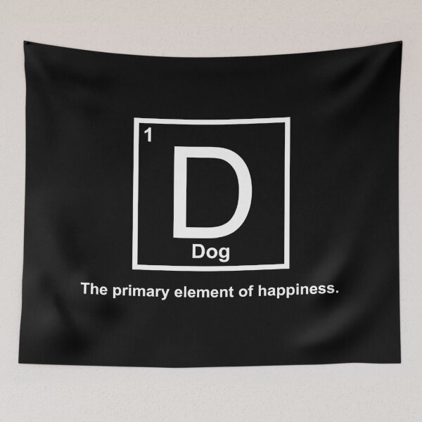 Item preview, Dog, the Primary Element of Happiness - Dog Lovers T-Shirt designed and sold by RenaissancePup.