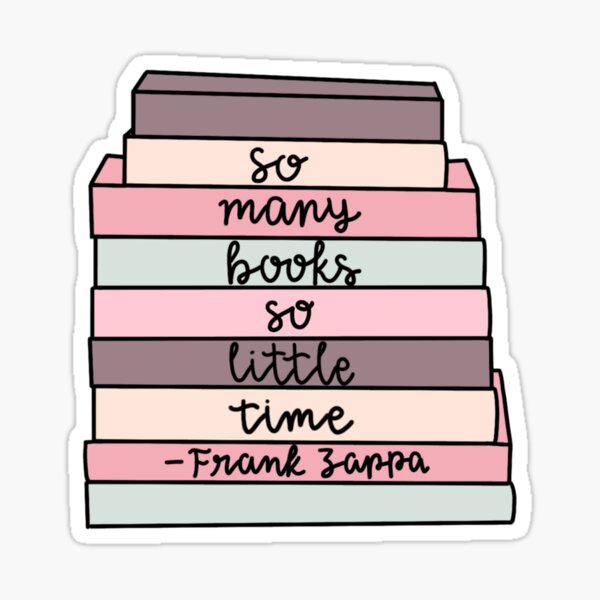 Stack of Books Sticker