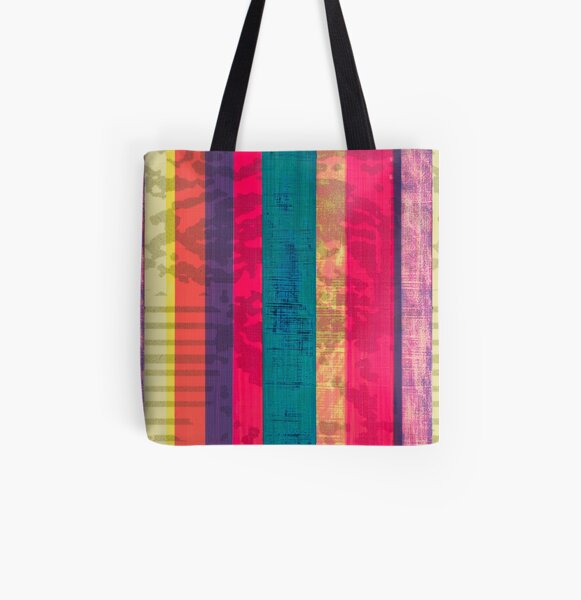 Rainbow Trail All Over Print Tote Bag