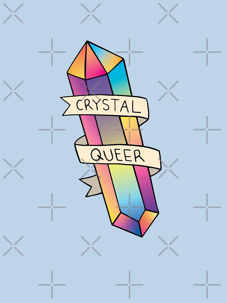 Thumbnail 7 of 7, Classic T-Shirt, Crystal Queer designed and sold by ArtJoshua.
