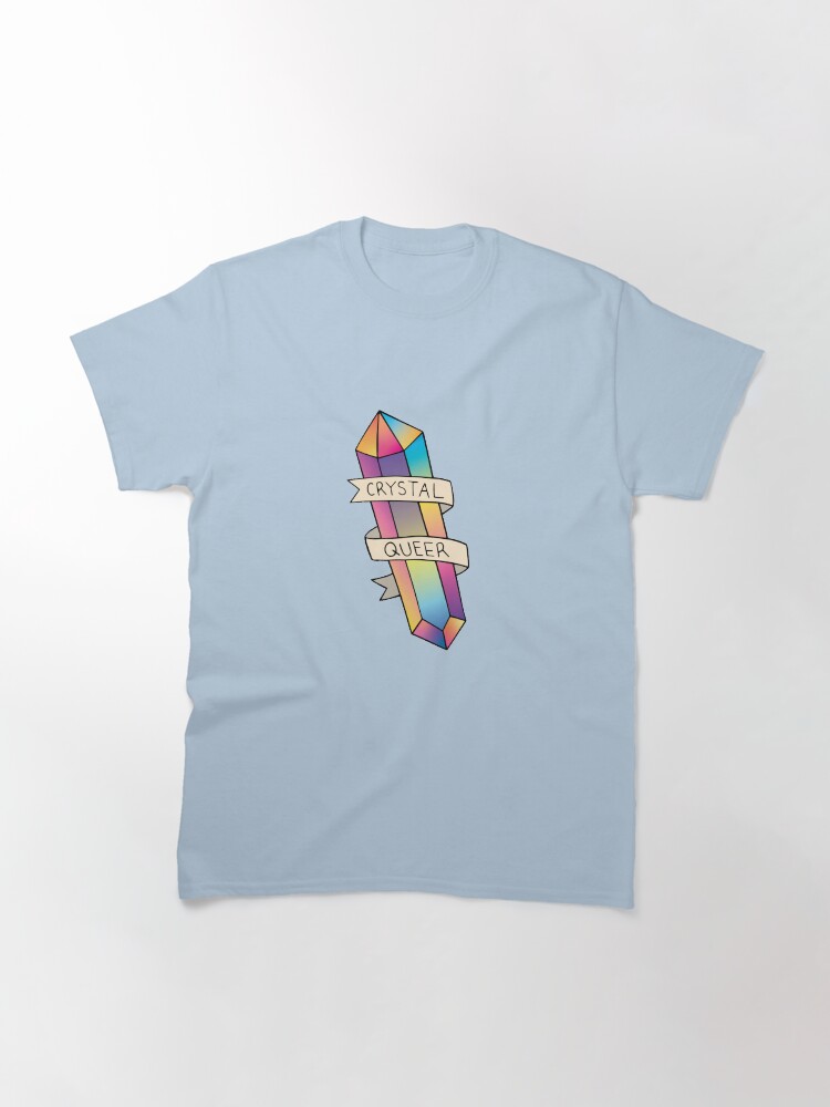 Thumbnail 3 of 7, Classic T-Shirt, Crystal Queer designed and sold by ArtJoshua.