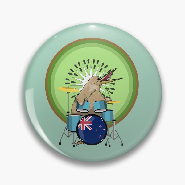 Item preview, Kiwi Bird Drummer designed and sold by piedaydesigns.