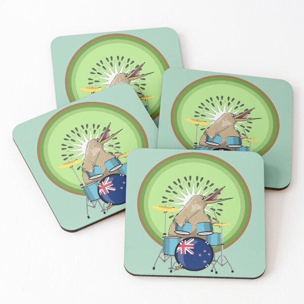 Item preview, Kiwi Bird Drummer designed and sold by piedaydesigns.