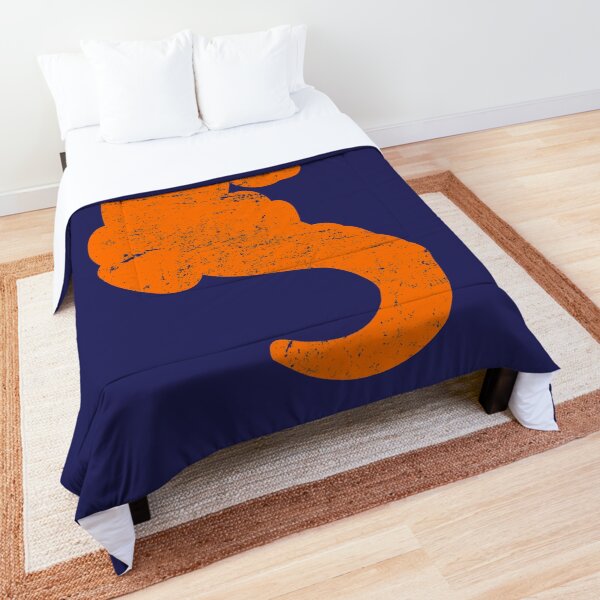 Distressed Orange Gator Comforter