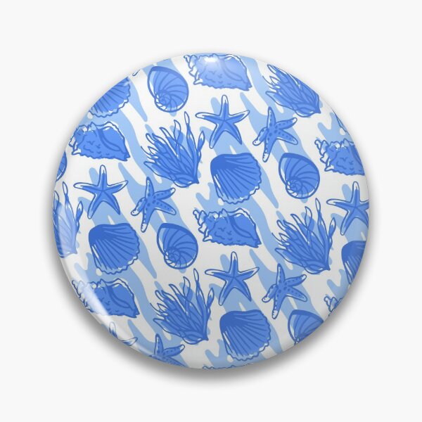 Item preview, Sea shells & Ocean Water Pattern Gift designed and sold by Patterntastic.