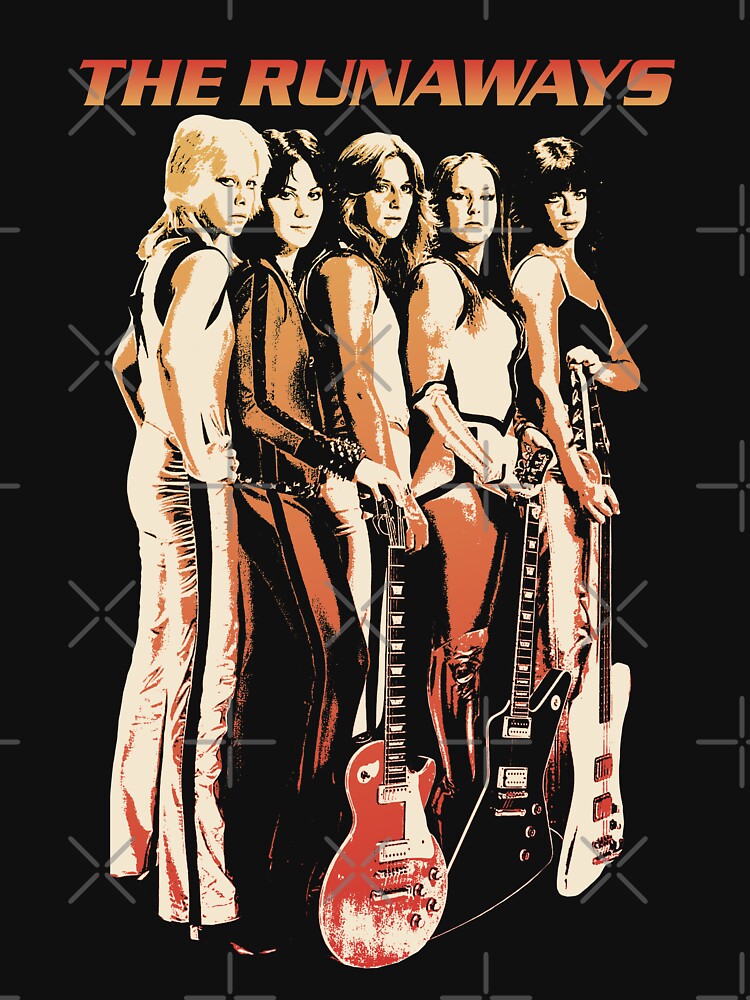 the runaways band t shirt