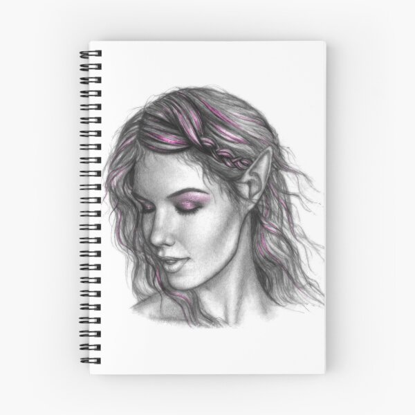 Item preview, Wild Elf Portrait in Pink designed and sold by Brina Williamson.