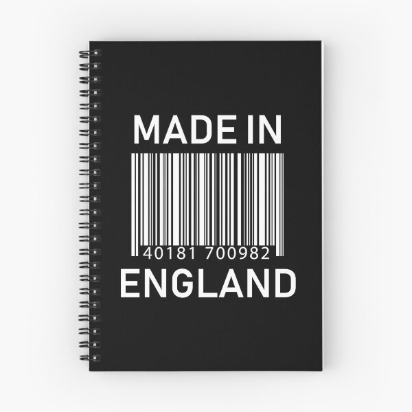 Item preview, Made in England Barcode Design designed and sold by ArqDezines.