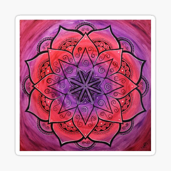 Transition Mandala Sticker