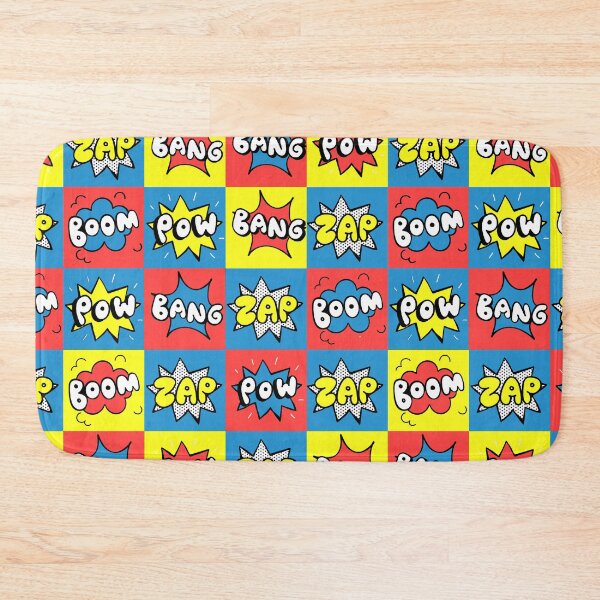 Item preview, Comic Pow Boom Bang Zap Pattern Gift designed and sold by Patterntastic.