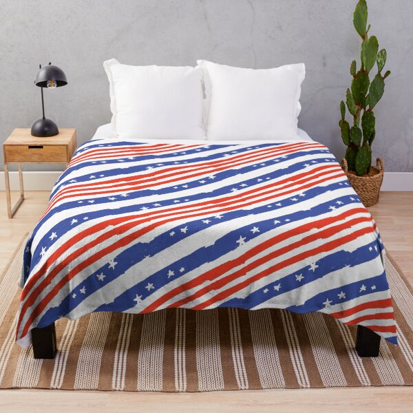 Item preview, American US Flag 4th of July Pattern designed and sold by Patterntastic.