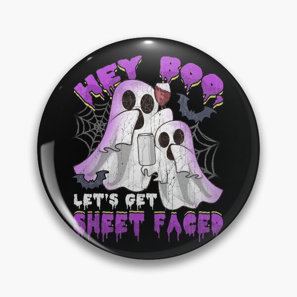 Item preview, Hey Boo Let's Get Sheet Faced, Happy Halloween Funny Halloween, ghost, witch, scary, candy  designed and sold by sols.