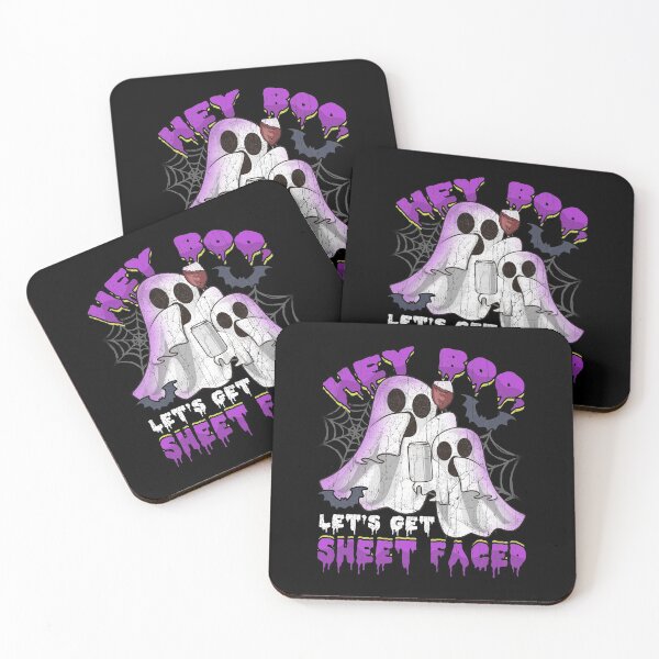Item preview, Hey Boo Let's Get Sheet Faced, Happy Halloween Funny Halloween, ghost, witch, scary, candy  designed and sold by sols.