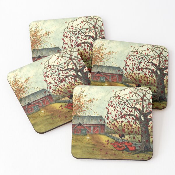 Item preview, Joyful Noise on the Farm - Falling Leaves     designed and sold by JanineRileyArt.