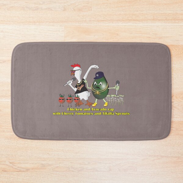 Item preview, Chicken and Avocado Rap with Cherry Tomatoes and Alfalfa Sprouts designed and sold by Mark  Wilesmith.