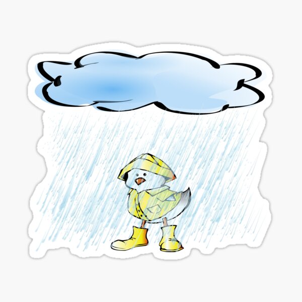 Wet Chick Sticker