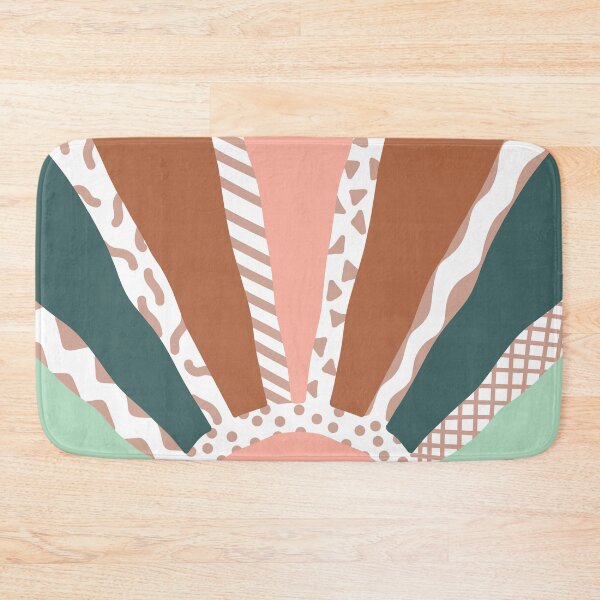 Item preview, Rainbow Pastel Sun Beams with Hand Drawn Details designed and sold by The Art of Teena Sauvola.