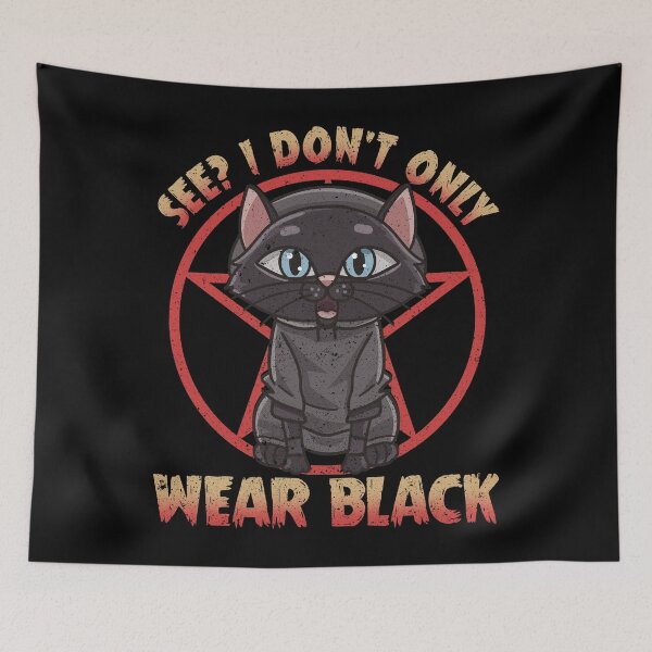 Item preview, See? I Don't Only Wear Black, Happy Halloween Funny Halloween, ghost, witch, scary, candy designed and sold by sols.