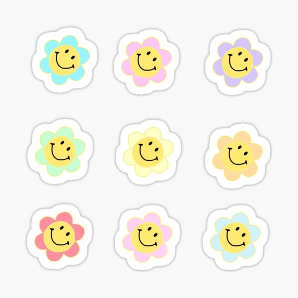 pastel indie sticker pack sticker by sistermoiyaa redbubble