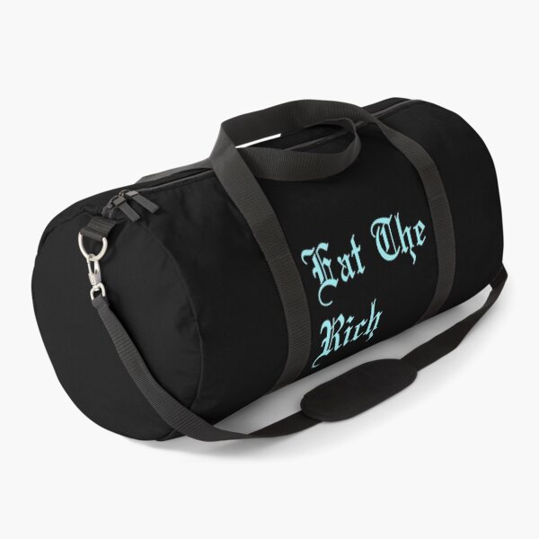 Item preview, Eat The Rich in pastel blue designed and sold by tinyteacups.